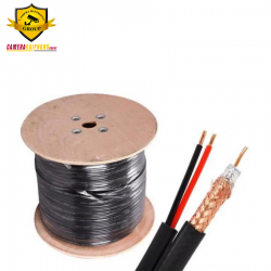 Dây liền nguồn Dongsung RG59 Cu 1.0/128/ Cu dầu 305 Mét/ Cuộn