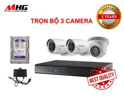 ĐỔI MỚI 3 CAMERA HIKVISION 2MP ( GÓI THẦN ĐÈN 3 )