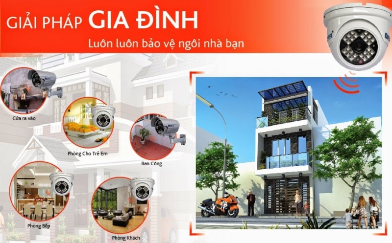 Lắp camera quan sát tại huyện An Dương